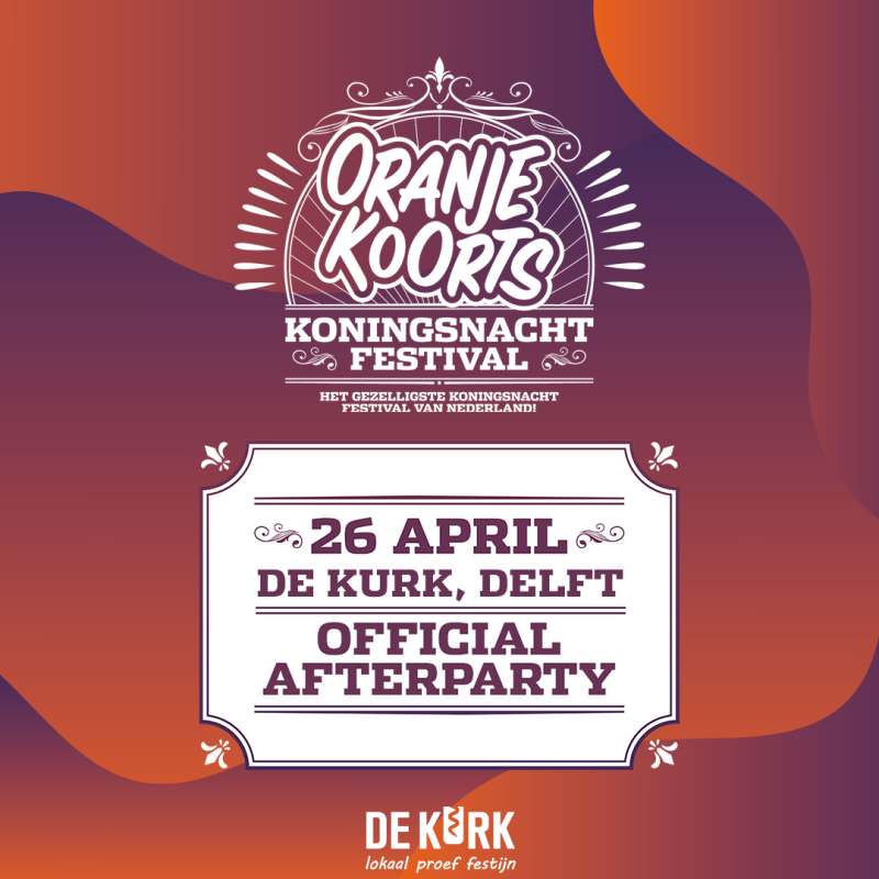 Eventbanner de kurk vierkant
