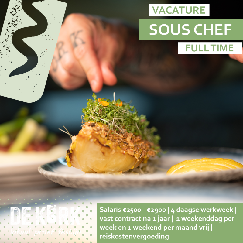 KURK Vacatures Sous chef